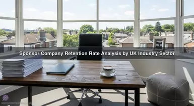 Sponsor Company Retention Rate Analysis by UK Industry Sector