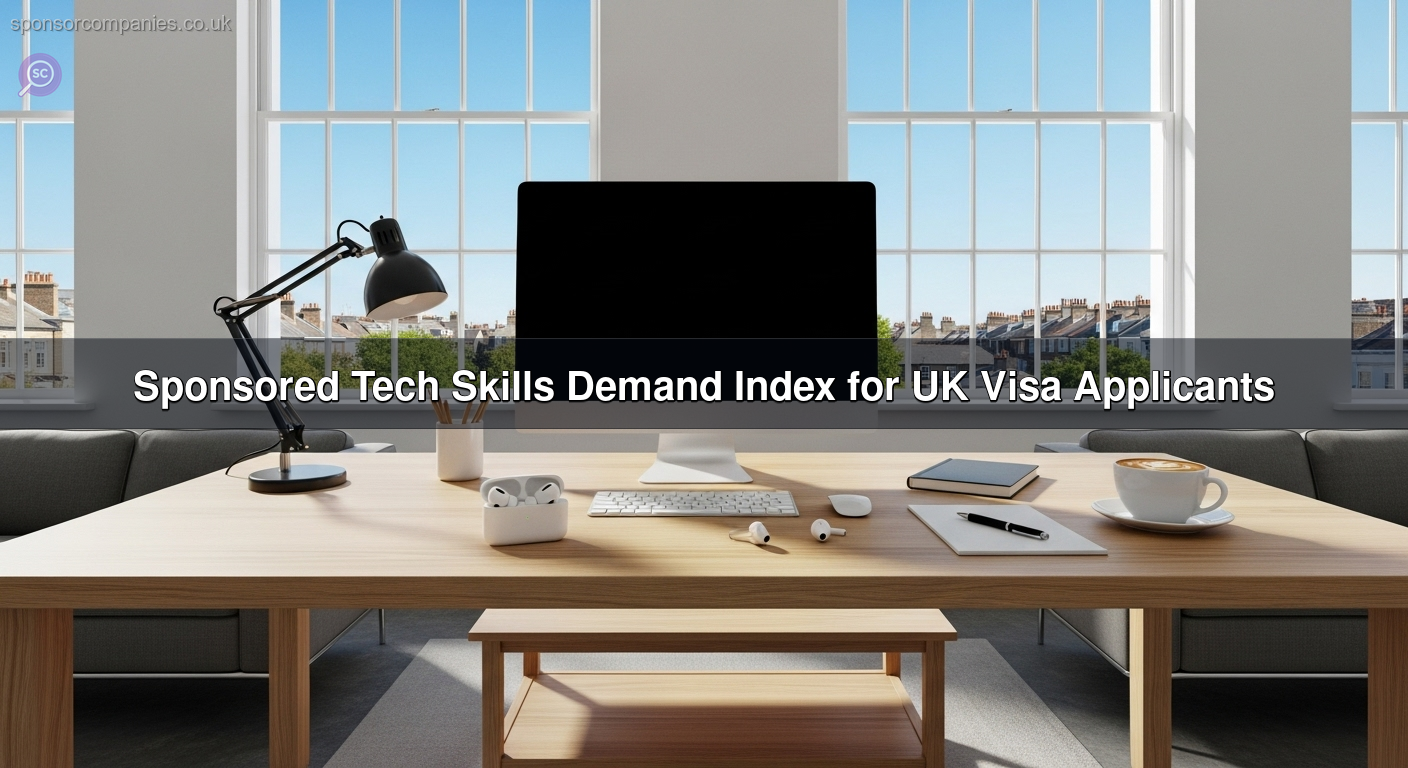 Sponsored Tech Skills Demand Index for UK Visa Applicants Sponsored Tech Skills Demand Index for UK Visa Applicants