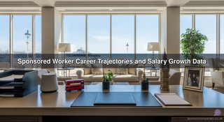 Sponsored Worker Career Trajectories and Salary Growth Data
