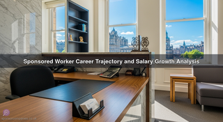 Sponsored Worker Career Trajectory and Salary Growth Analysis