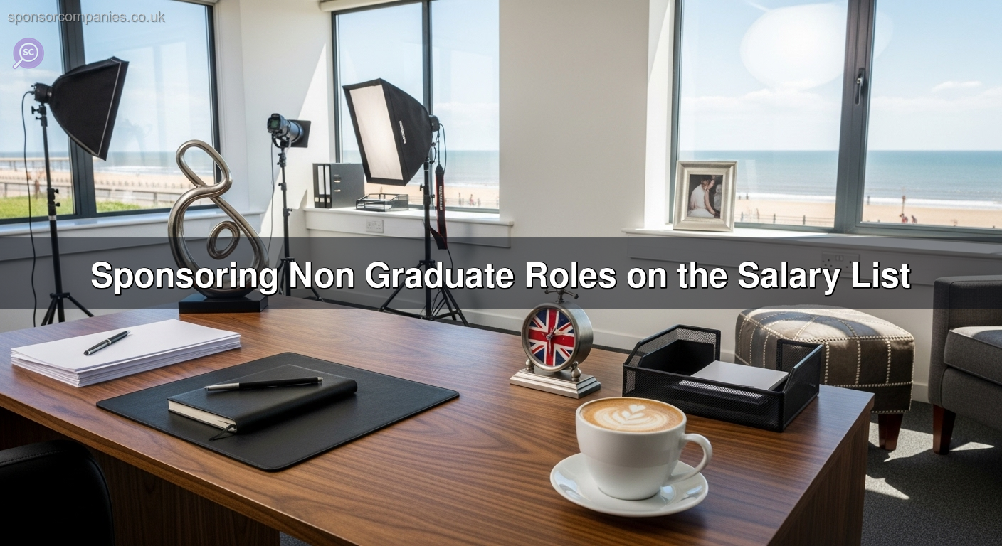 Sponsoring Non Graduate Roles on the Salary List