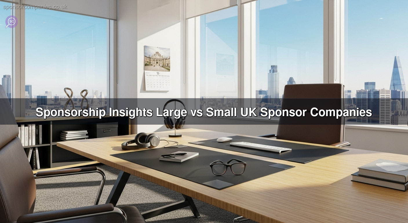 Sponsorship Insights Large vs Small UK Sponsor Companies
