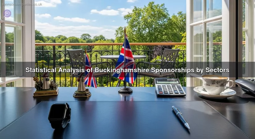 Statistical Analysis of Buckinghamshire Sponsorships by Sectors