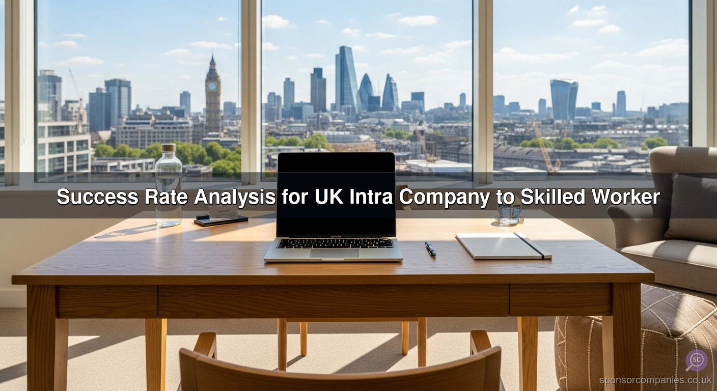 Success Rate Analysis for UK Intra Company to Skilled Worker