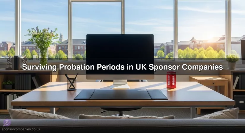 Surviving Probation Periods in UK Sponsor Companies