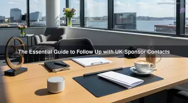 The Essential Guide to Follow Up with UK Sponsor Contacts