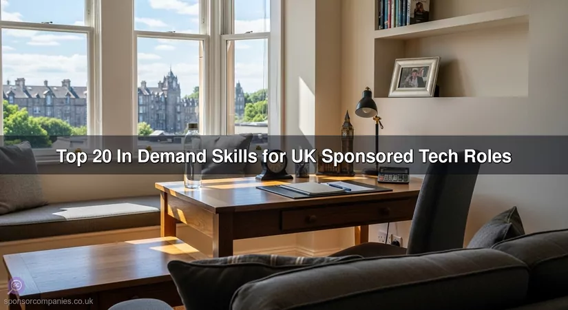 Top 20 In Demand Skills for UK Sponsored Tech Roles