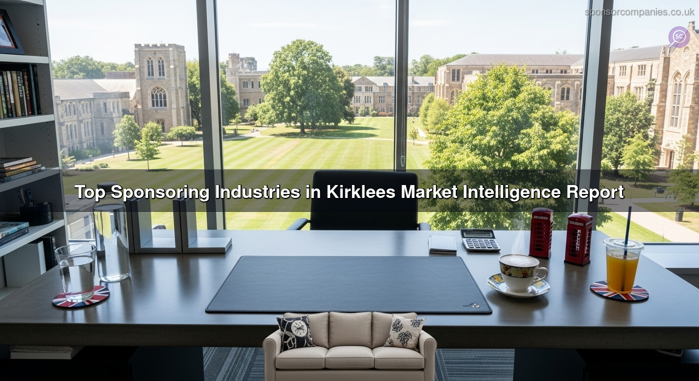 Top Sponsoring Industries in Kirklees Market Intelligence Report Top Sponsoring Industries in Kirklees Market Intelligence Report