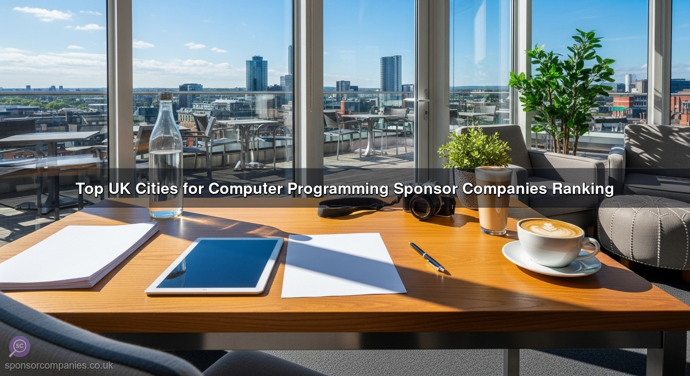 Top UK Cities for Computer Programming Sponsor Companies Ranking