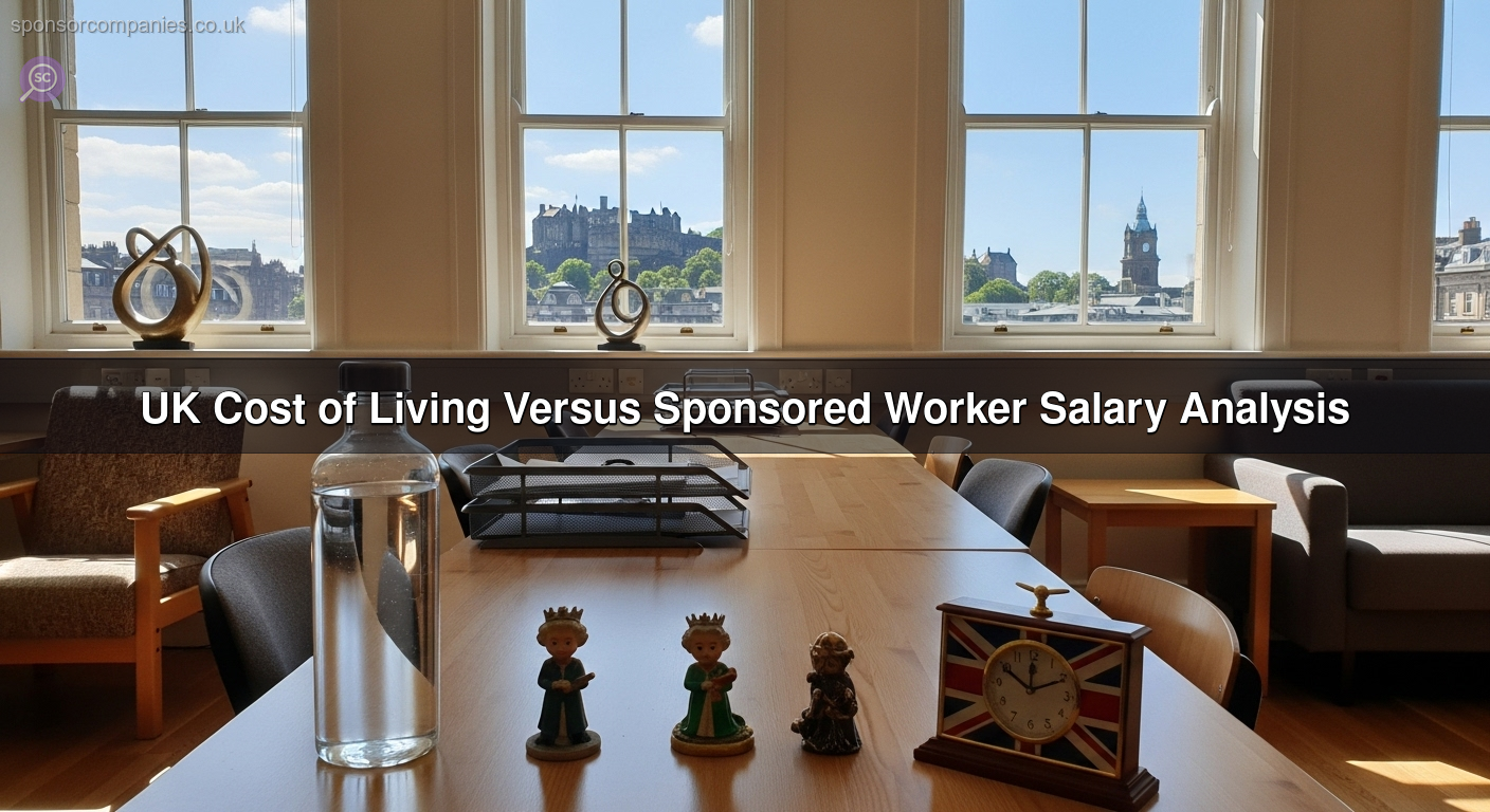 UK Cost of Living Versus Sponsored Worker Salary Analysis