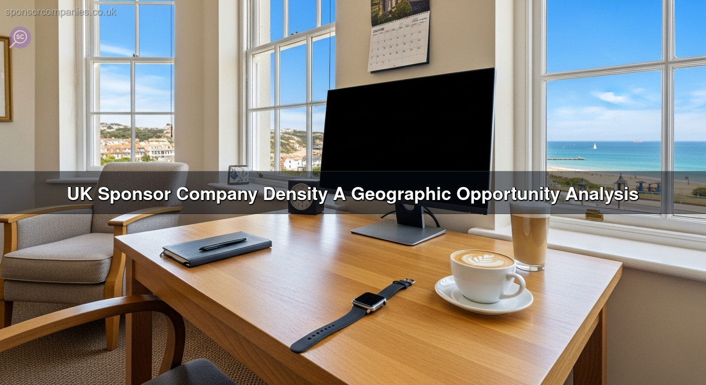 UK Sponsor Company Density A Geographic Opportunity Analysis