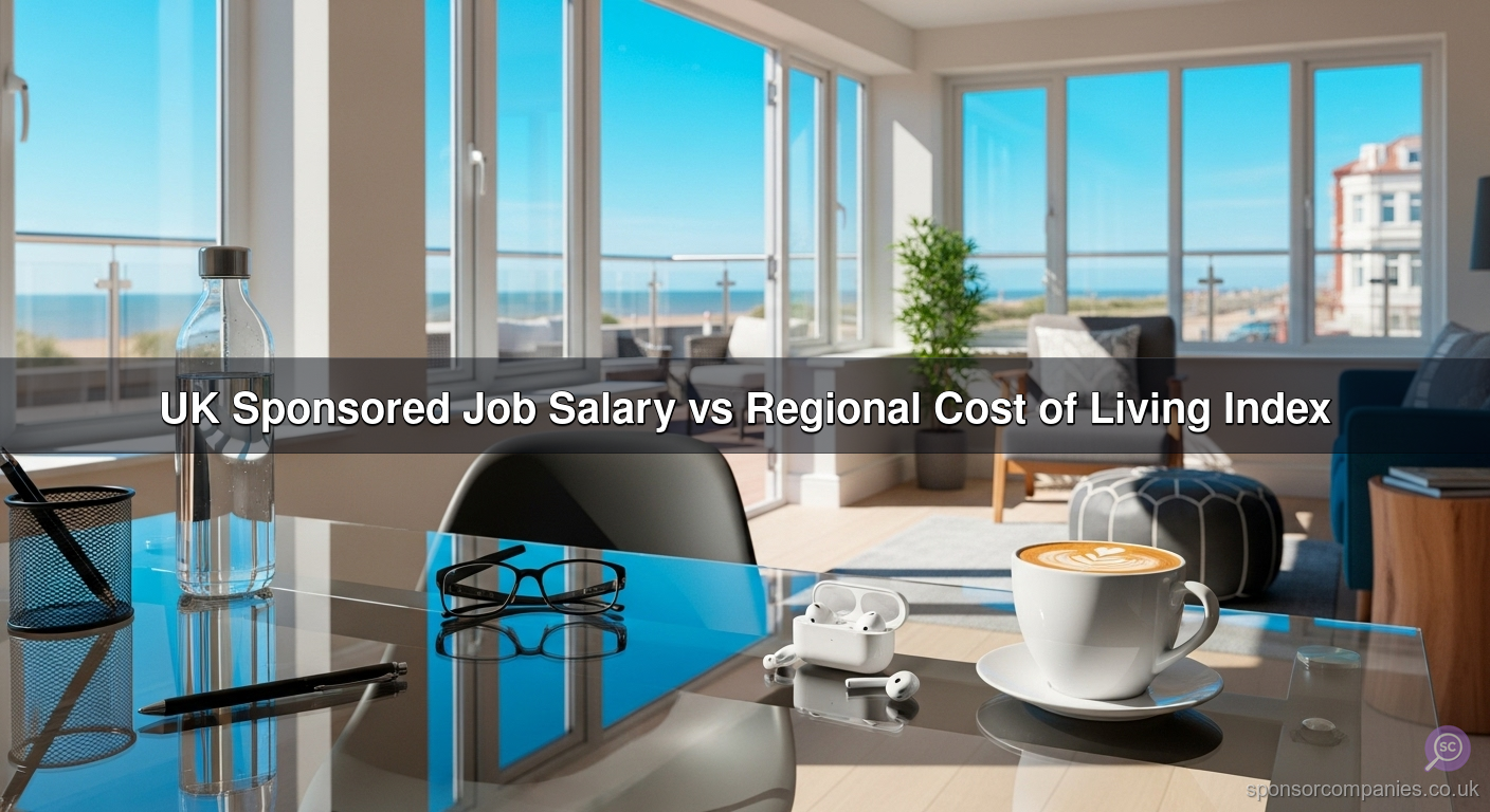 UK Sponsored Job Salary vs Regional Cost of Living Index