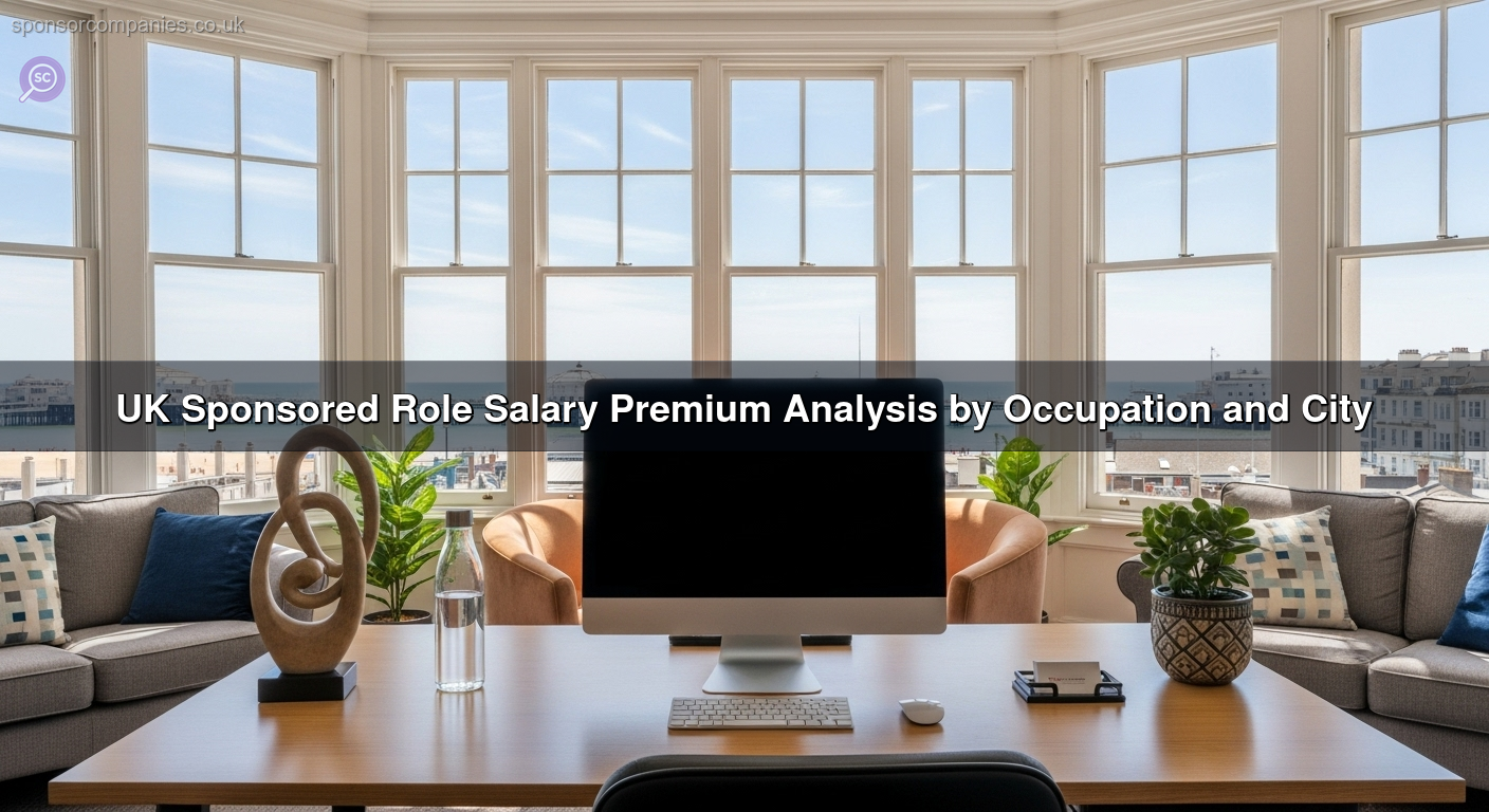 UK Sponsored Role Salary Premium Analysis by Occupation and City UK Sponsored Role Salary Premium Analysis by Occupation and City
