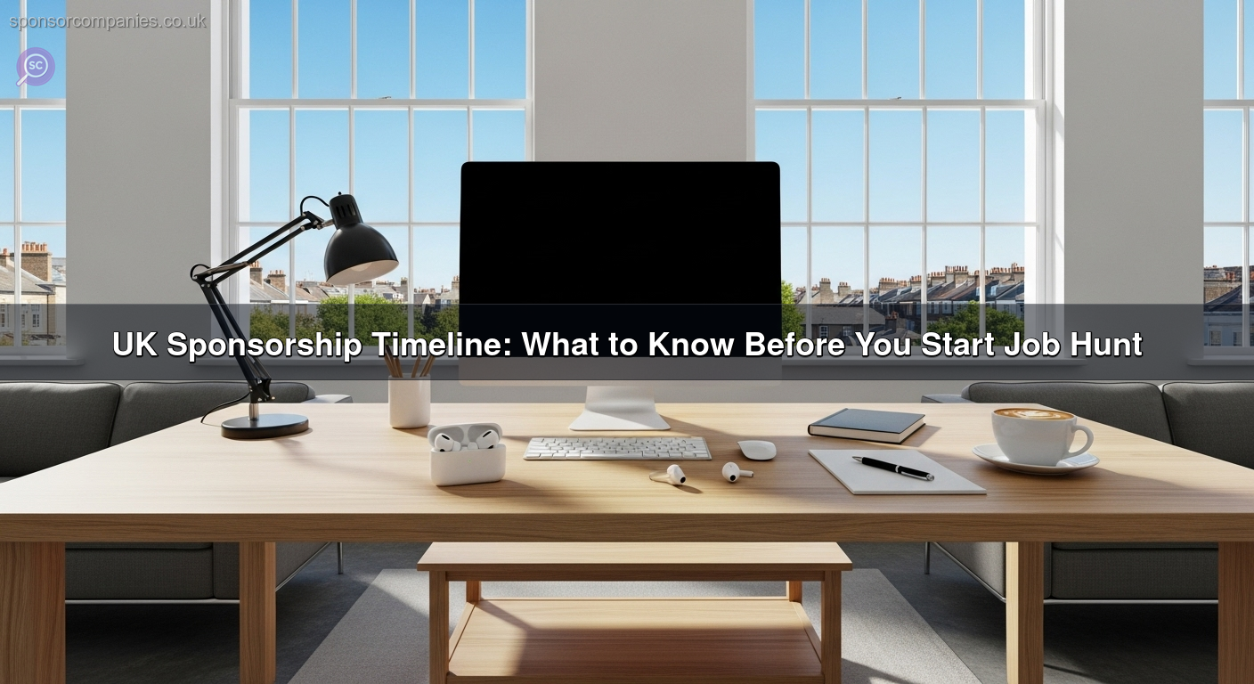 UK Sponsorship Timeline: What to Know Before You Start Job Hunt UK Sponsorship Timeline: What to Know Before You Start Job Hunt
