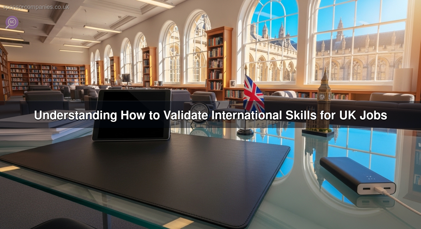 Understanding How to Validate International Skills for UK Jobs Understanding How to Validate International Skills for UK Jobs