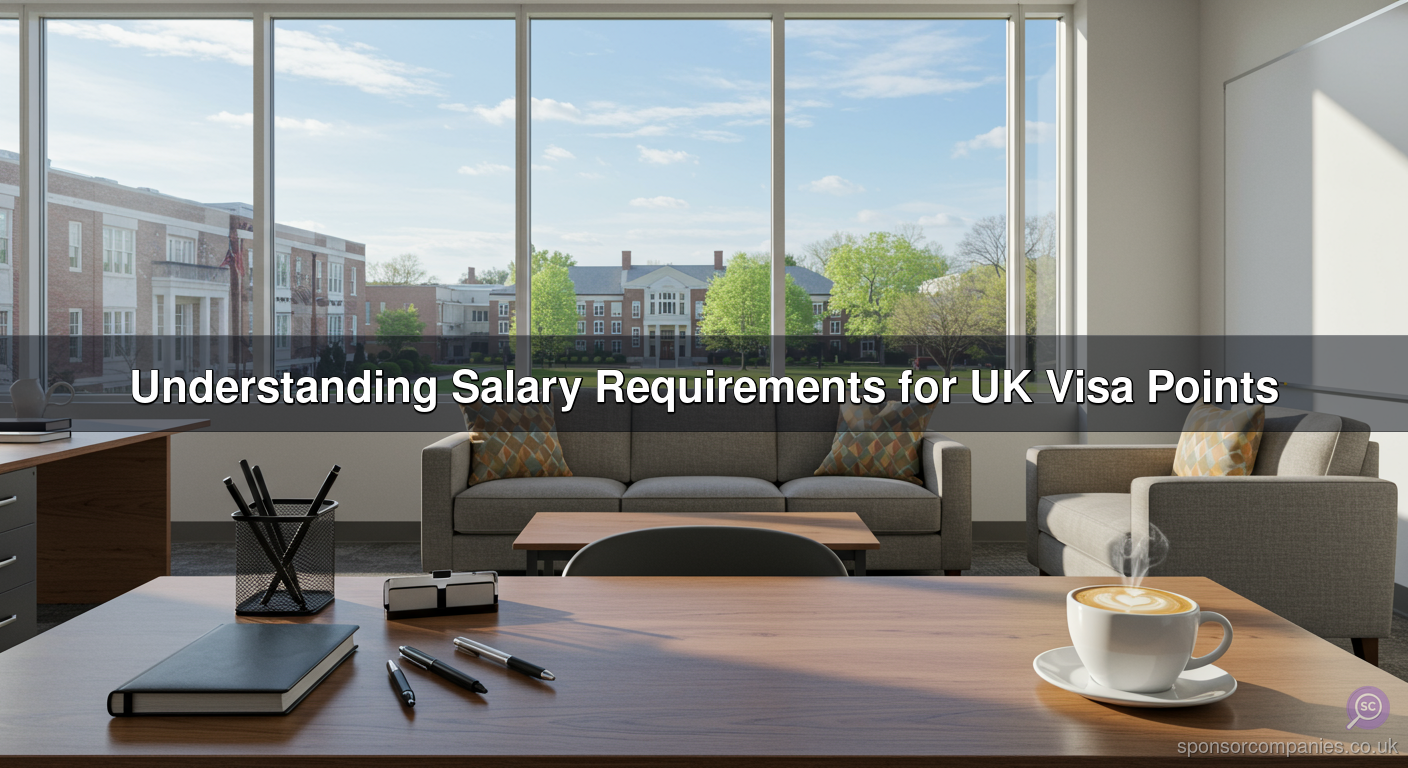Understanding Salary Requirements for UK Visa Points Understanding Salary Requirements for UK Visa Points