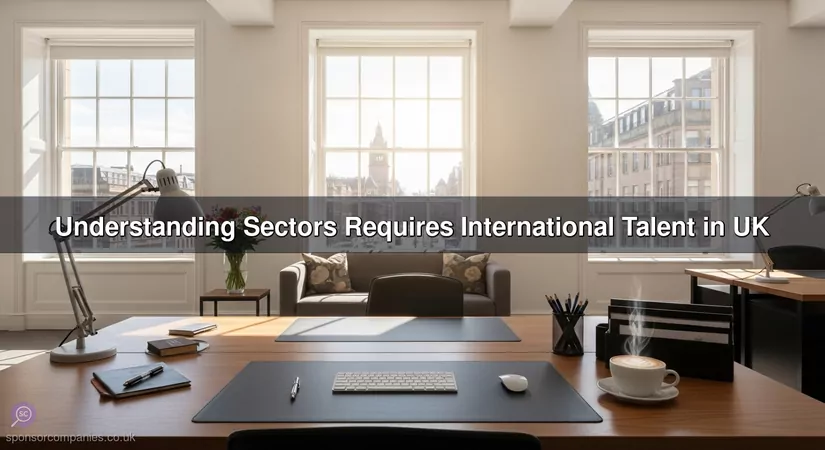 Understanding Sectors Requires International Talent in UK