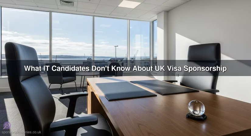 What IT Candidates Don't Know About UK Visa Sponsorship