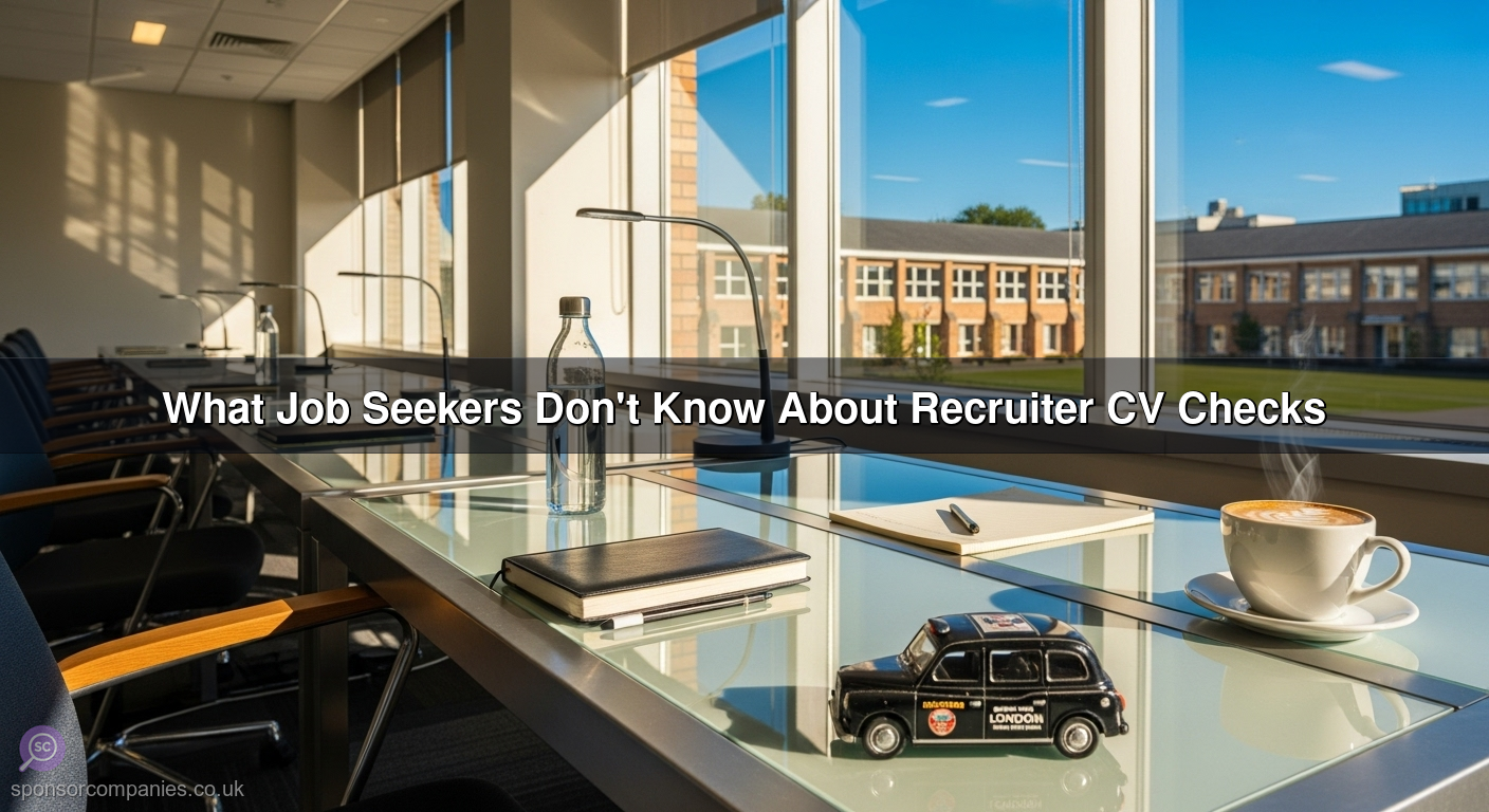 What Job Seekers Don't Know About Recruiter CV Checks