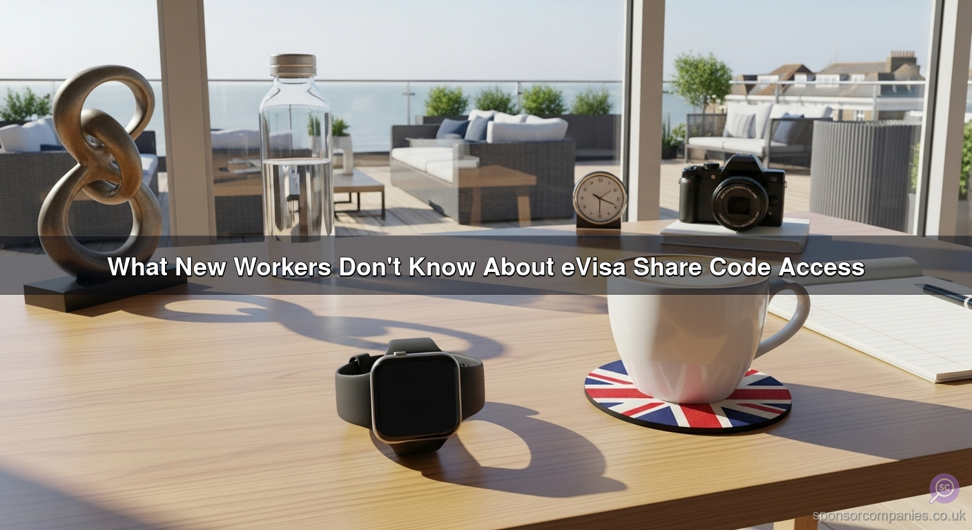What New Workers Don't Know About eVisa Share Code Access
