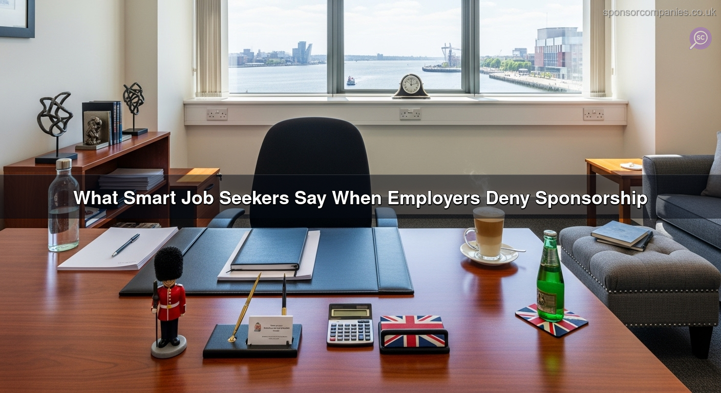 What Smart Job Seekers Say When Employers Deny Sponsorship