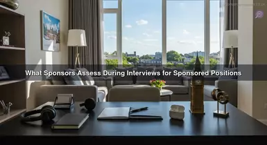 What Sponsors Assess During Interviews for Sponsored Positions