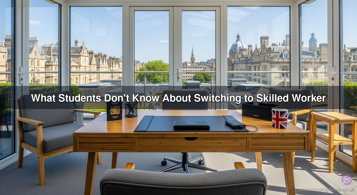 What Students Don't Know About Switching to Skilled Worker