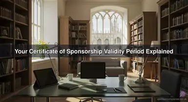 Your Certificate of Sponsorship Validity Period Explained