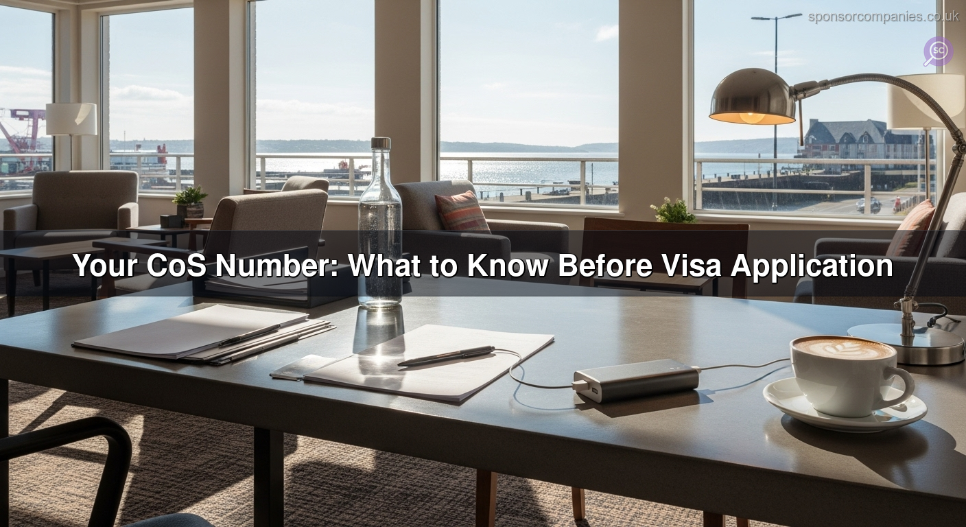 Your CoS Number: What to Know Before Visa Application